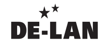 DE-LAN logo